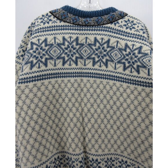 VINTAGE Dale Of Norway Sweater Medium Skandia Cardigan Nordic Ski - Picture 9 of 12